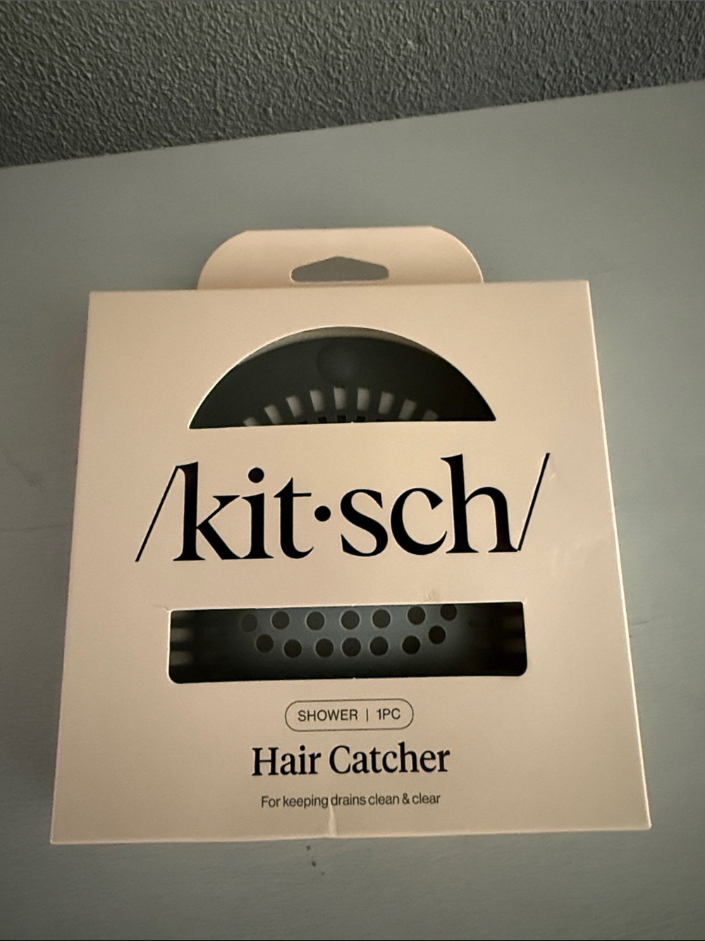 Kitsch Hair Catcher Shower Drain Strainer